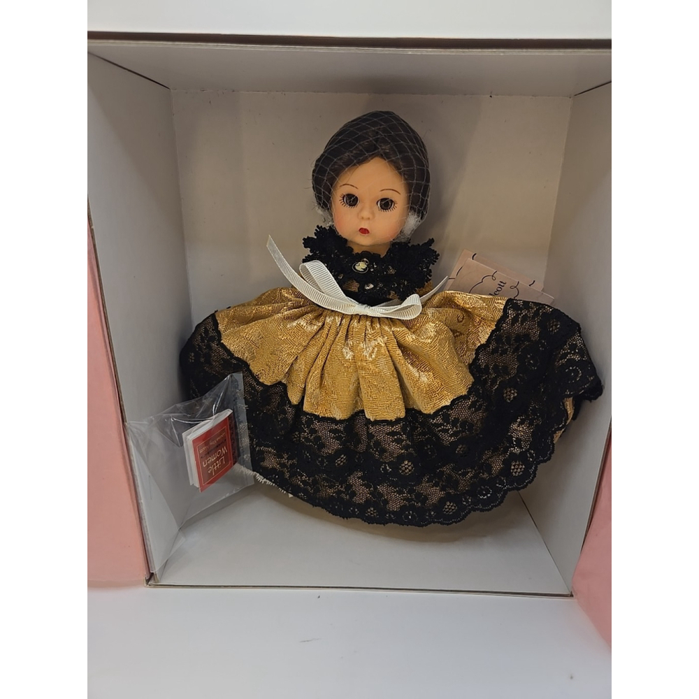 NIB Madame Alexander Doll 9" Louisa May Alcott LIMITED EDITION COA 102/1500 NRFB